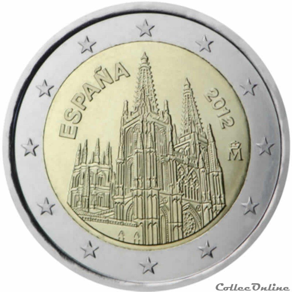 2 euro - Espagne 2012 monnaie 2 euro espagne 2012