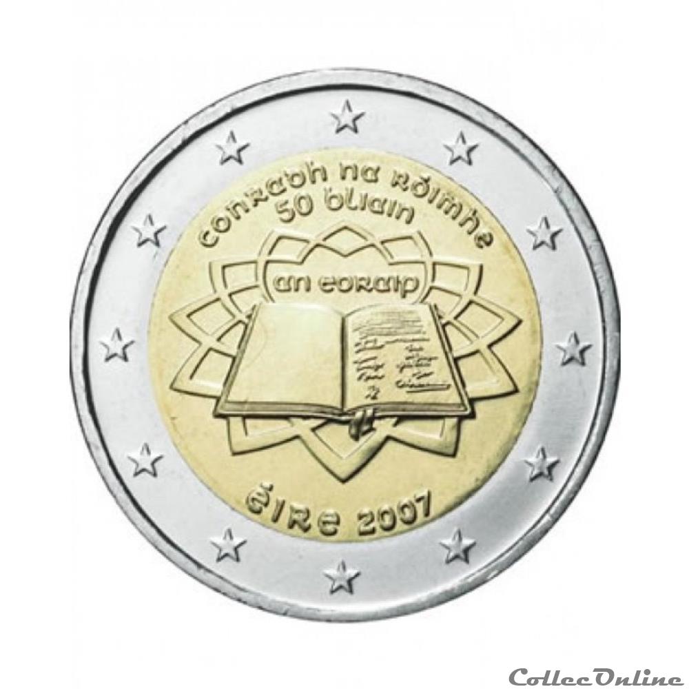 2 euro - Irlande 2007 monnaie banque centrale europeenne 2 euro irlande 2007