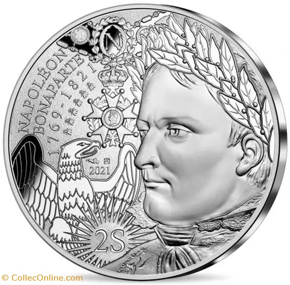 10 Euros Napoléon 1er 2021 monnaies france 10 euros napoleon 1er 2021