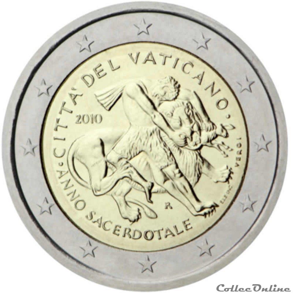 2 euro - Vatican 2010 monnaie 2 euro vatican 2010