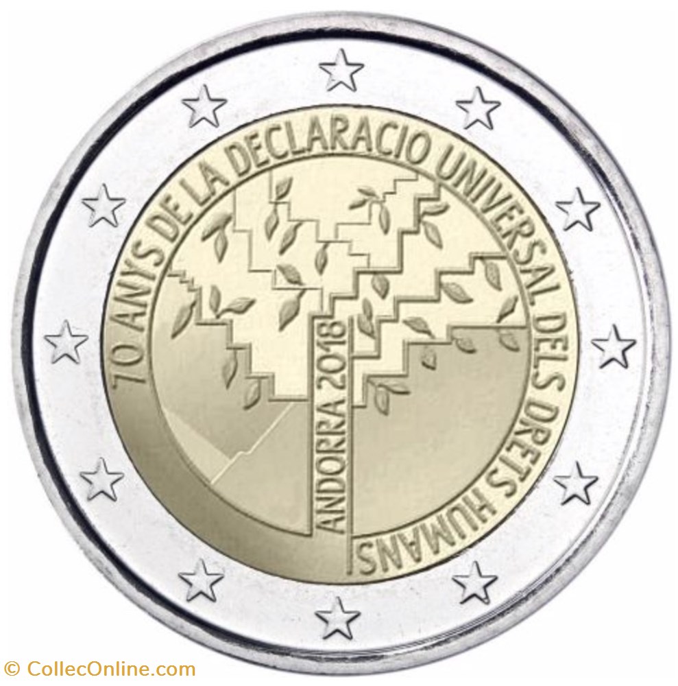 2 euro - Andorre 2018 monnaie europe 2 euro andorre 2018
