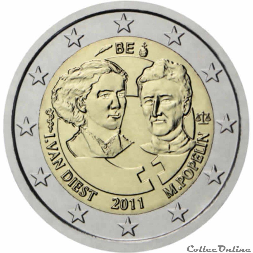 2 euro - Belgique 2011 monnaie 2 euro belgique 2011
