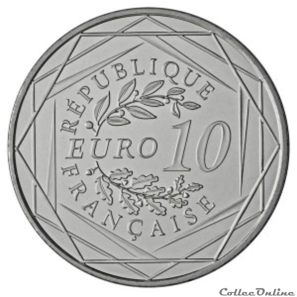 monnaie france 10 euros hercule 2012