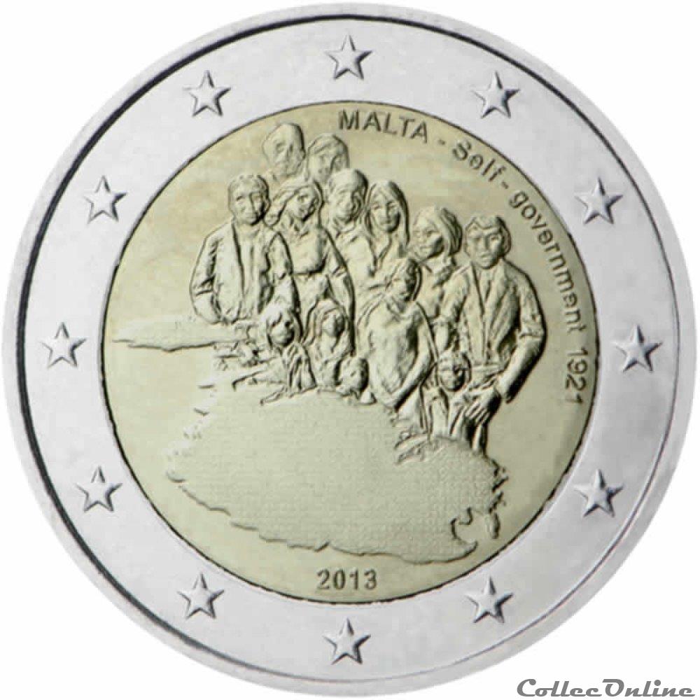 2 euro - Malte 2013 monnaie 2 euro malte 2013