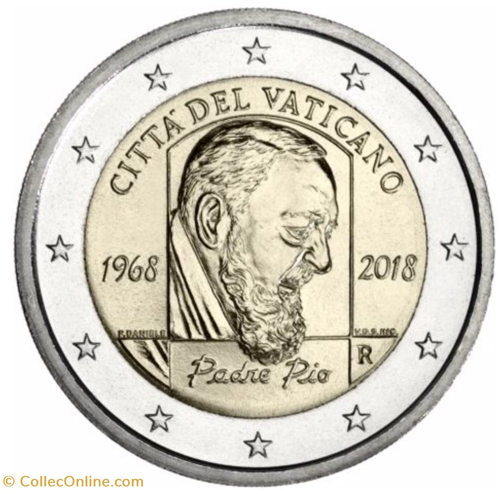 2 euro - Vatican 2018 monnaie europe 2 euro vatican 2018