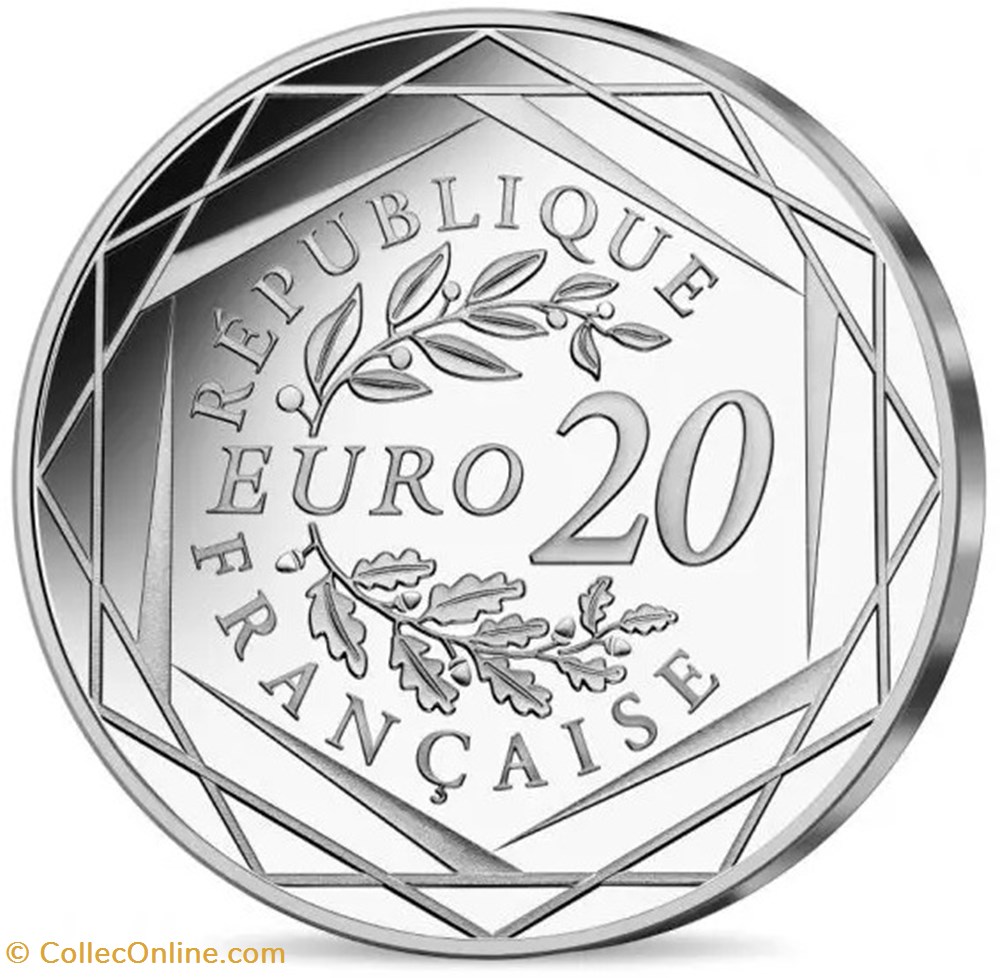 monnaies france 20 euros 20 ans de euro 2022