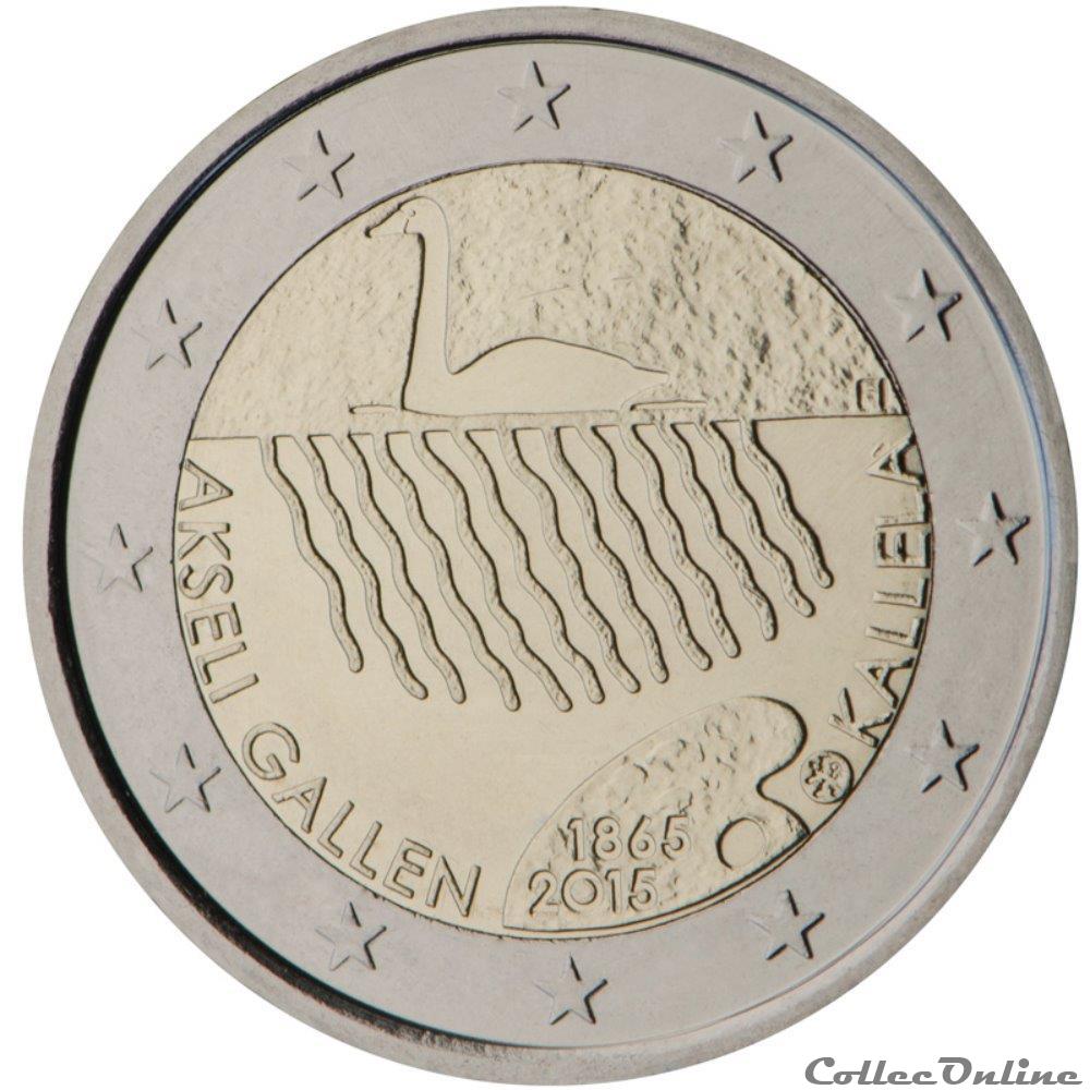 2 euro - Finlande 2015 monnaie 2 euro finlande 2015