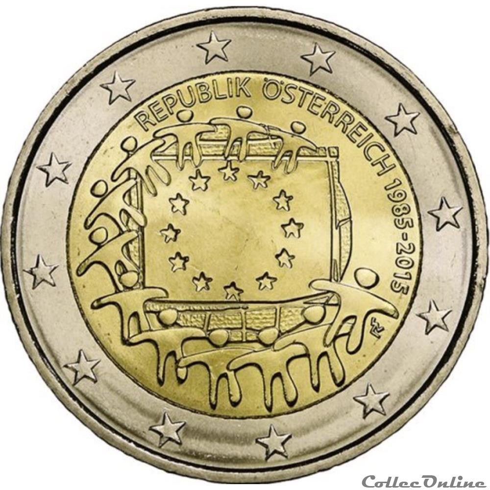 2 euro - Autriche 2015 monnaie banque centrale europeenne 2 euro autriche 2015