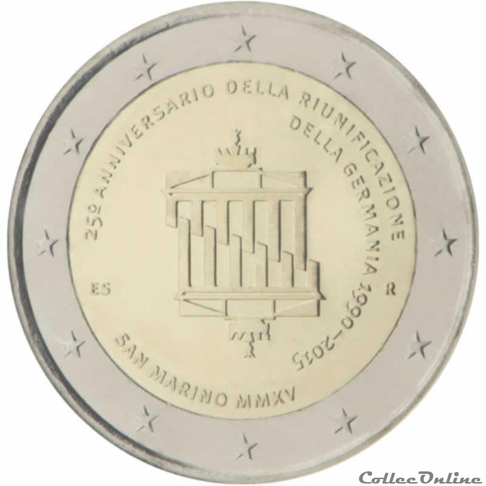 2 euro - Saint-Marin 2015 monnaie 2 euro saint marin 2015