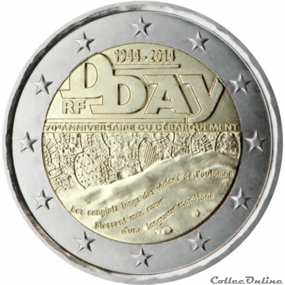 2 euro - France 2014 monnaie 2 euro france 2014