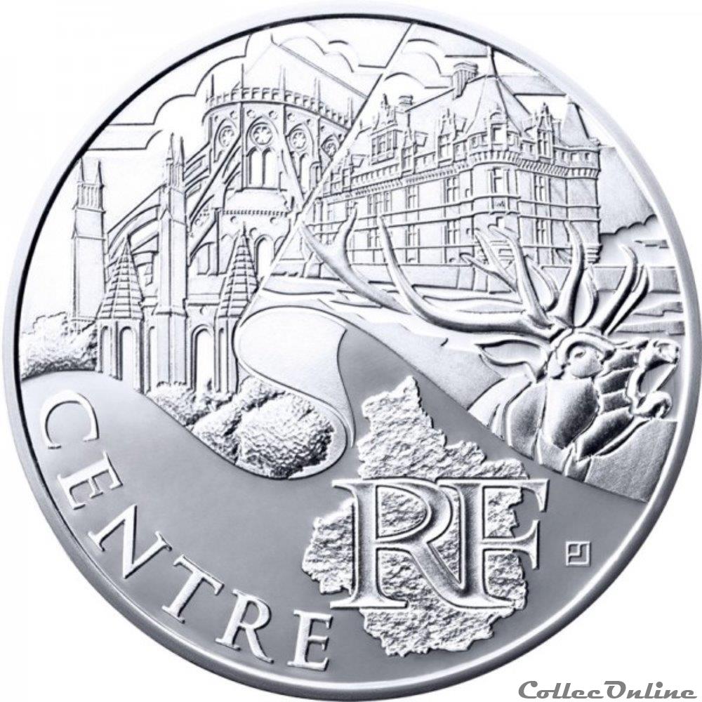 monnaie france 10 euros centre 2011