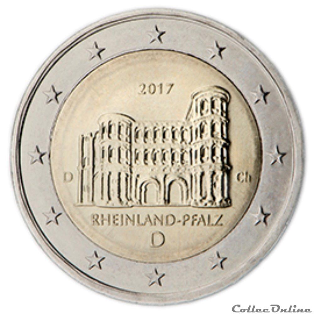 2 euro - Allemagne 2017 monnaie 2 euro allemagne 2017