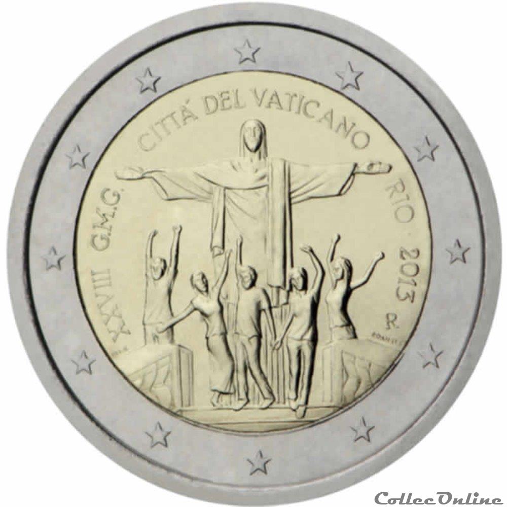 2 euro - Vatican 2013 monnaie 2 euro vatican 2013