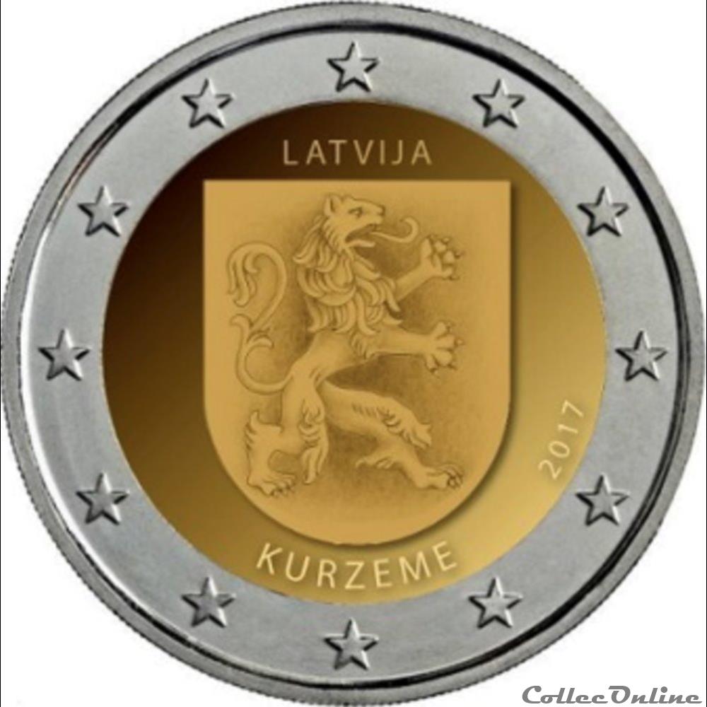 2 euro - Lettonie 2017 monnaie 2 euro lettonie 2017