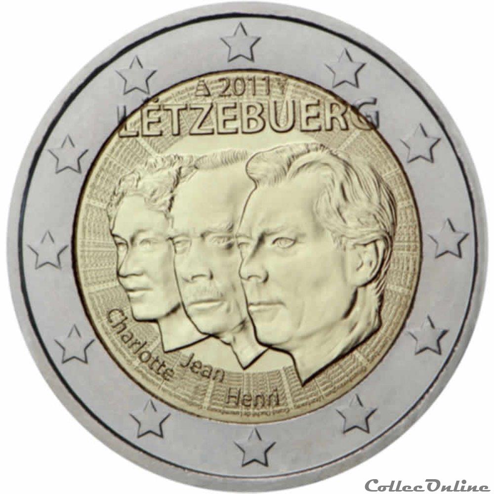 2 euro - Luxembourg 2011 monnaie 2 euro luxembourg 2011
