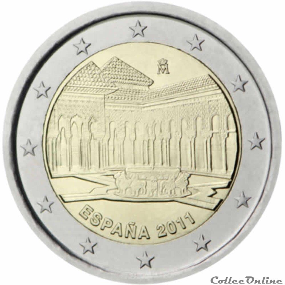 2 euro - Espagne 2011 monnaie 2 euro espagne 2011