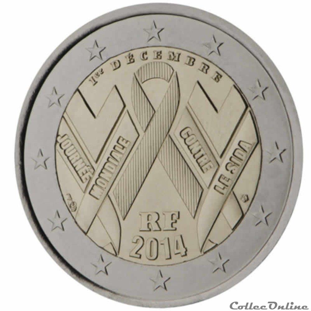 2 euro - France 2014 monnaie 2 euro france 2014