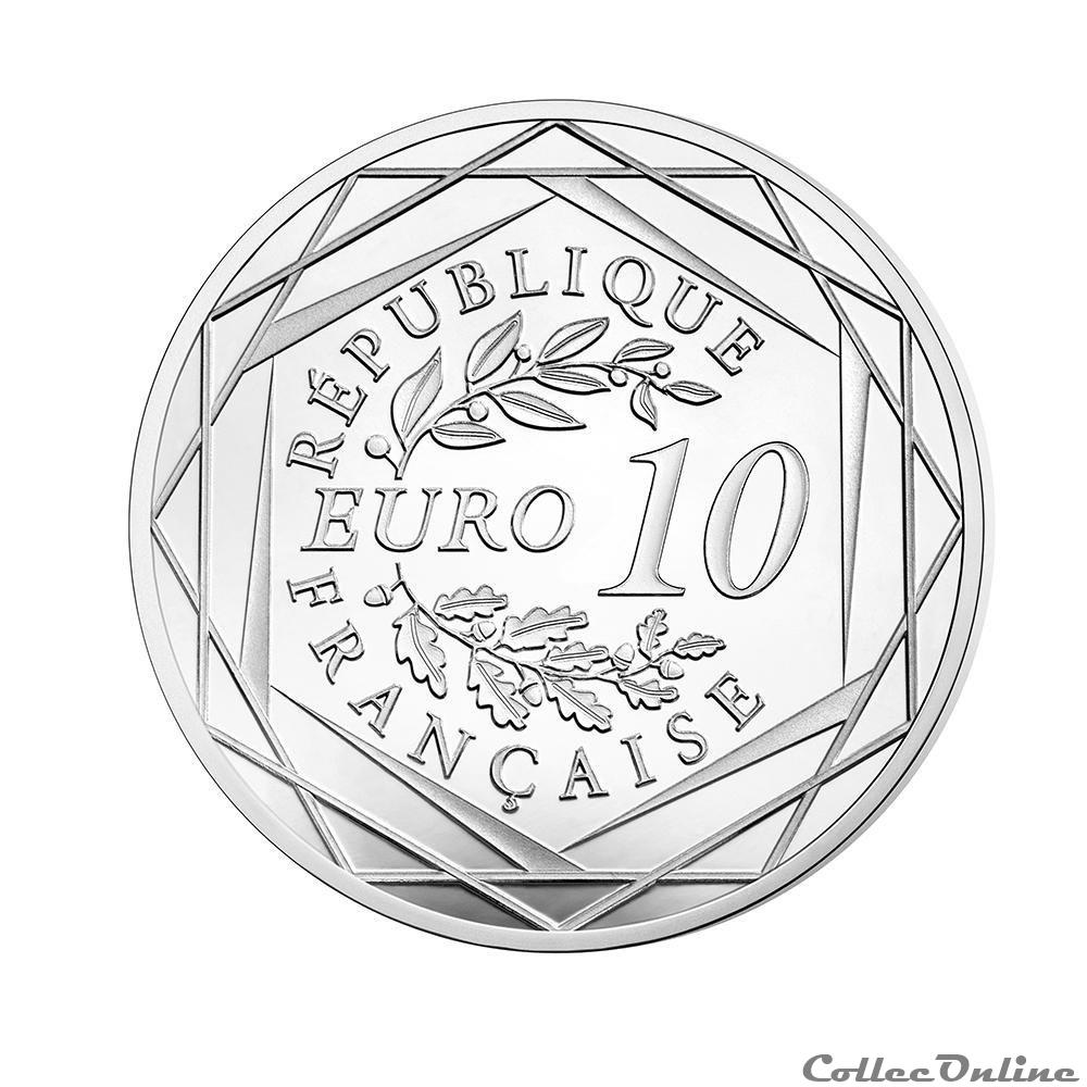 10 euros "La France Championne du Monde " 2018 2 monnaie 10 euros la france championne du monde 2018