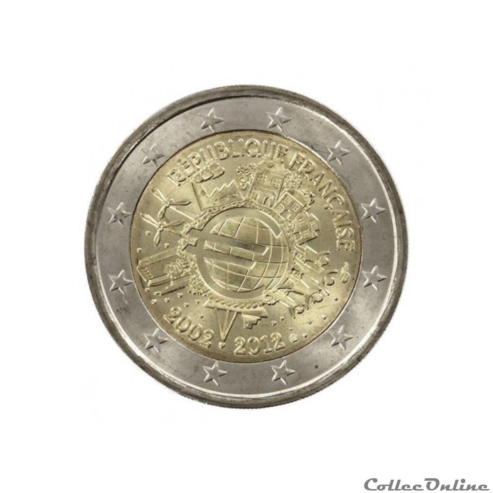 2 euro - France 2012 monnaie banque centrale europeenne 2 euro france 2012