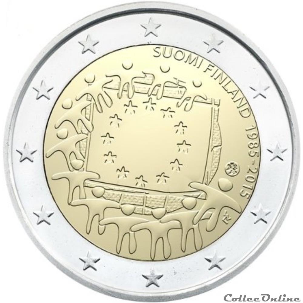 2 euro - Finlande 2015 monnaie banque centrale europeenne 2 euro finlande 2015