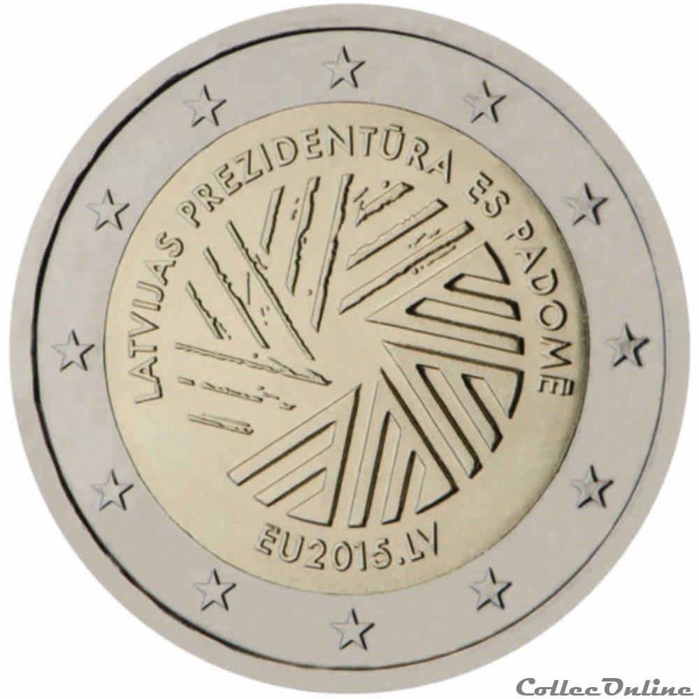 2 euro - Lettonie 2015 monnaie 2 euro lettonie 2015