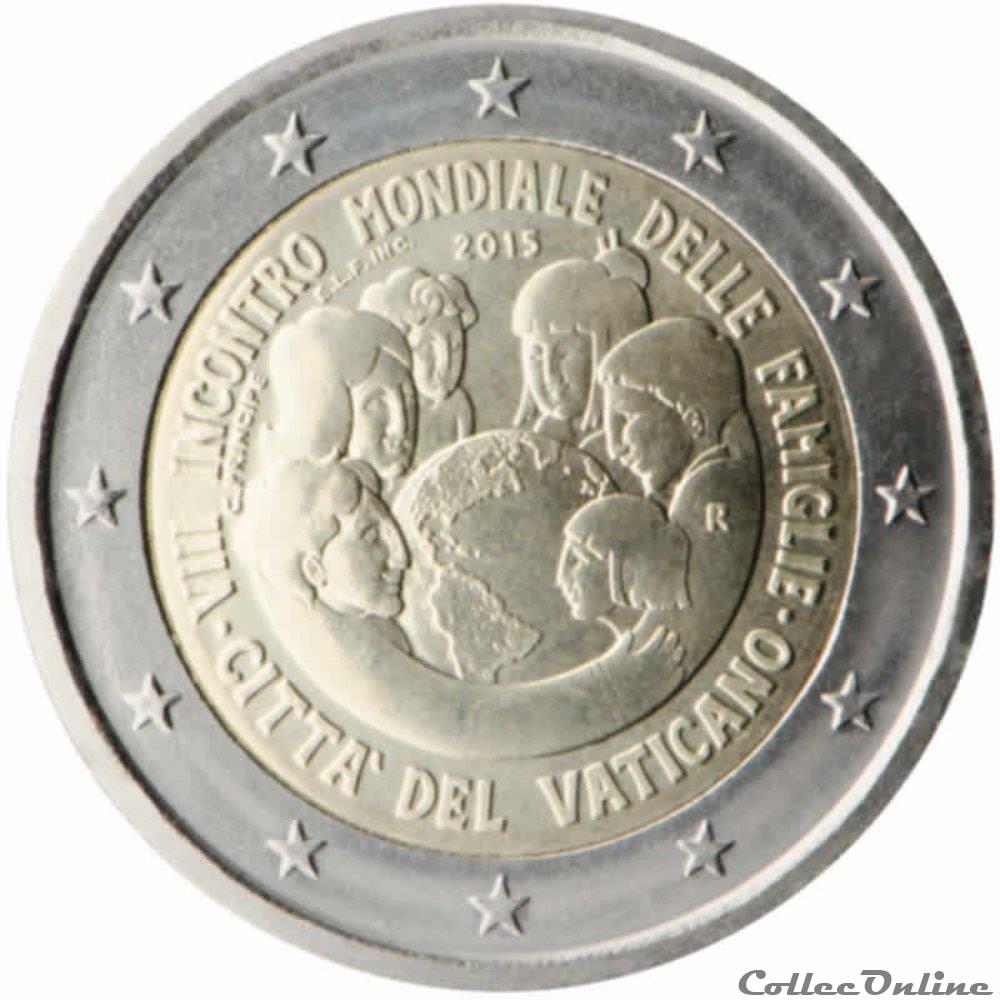 2 euro - Vatican 2015 monnaie 2 euro vatican 2015