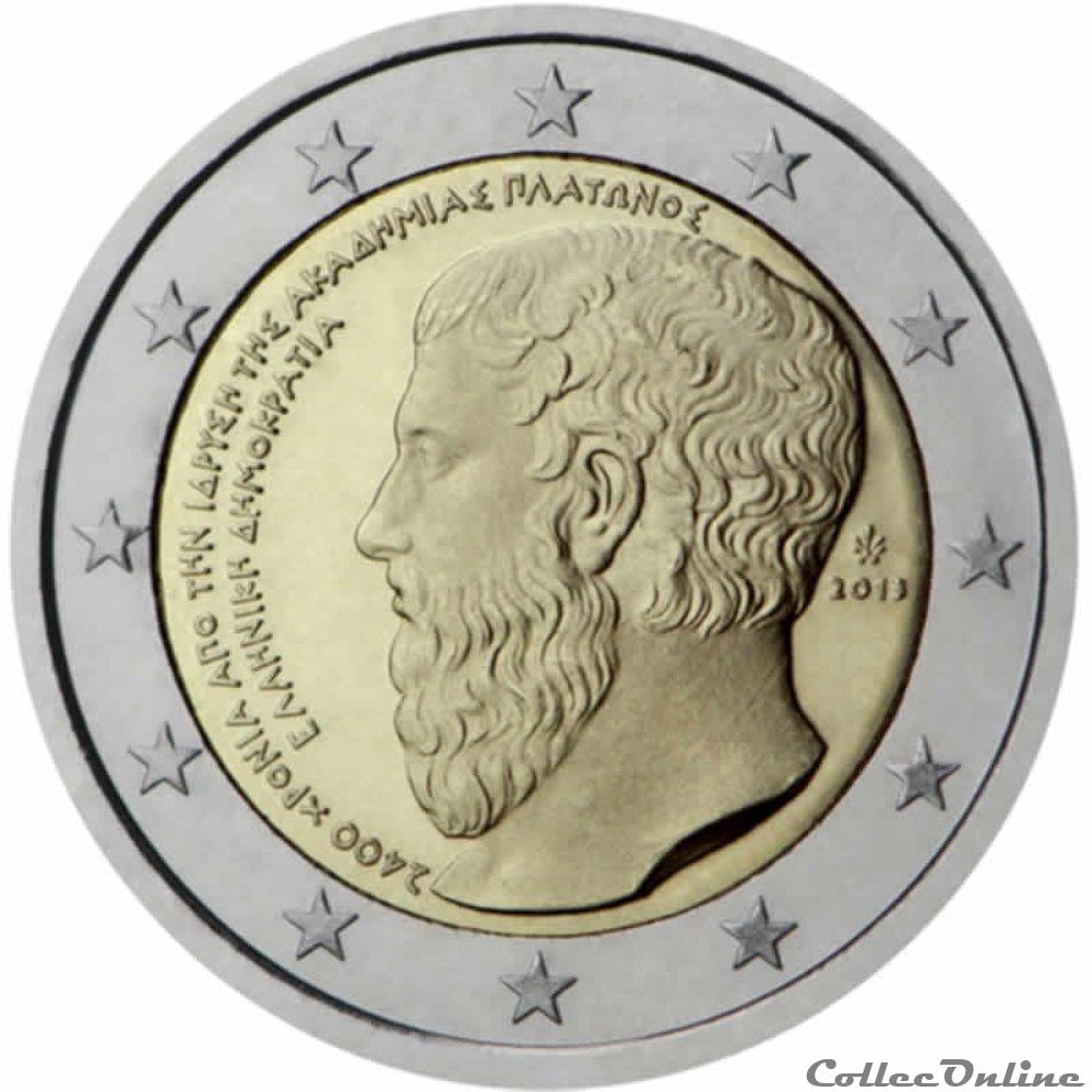 2 euro - Grèce 2013 monnaie 2 euro grece 2013