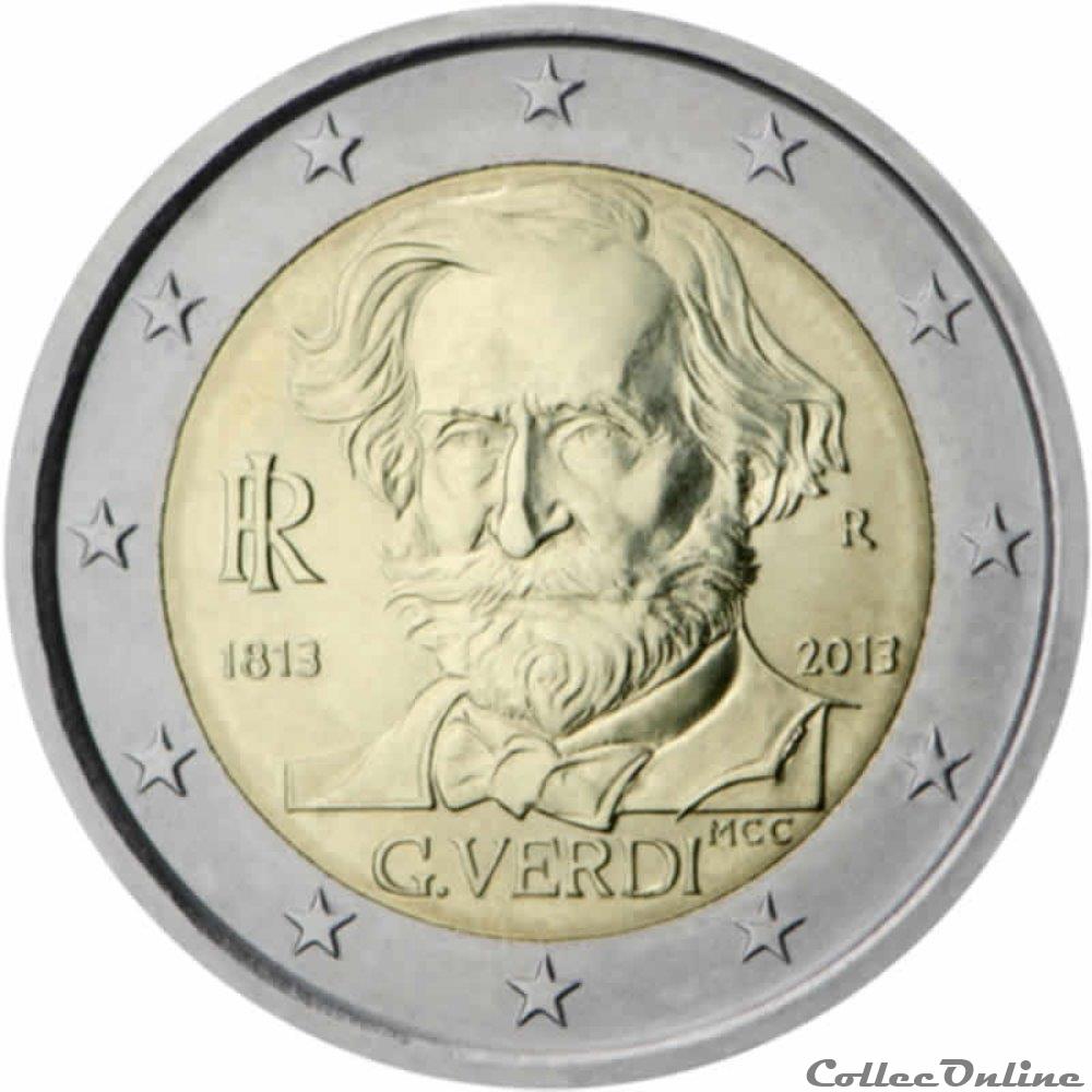 2 euro - Italie 2013 monnaie 2 euro italie 2013