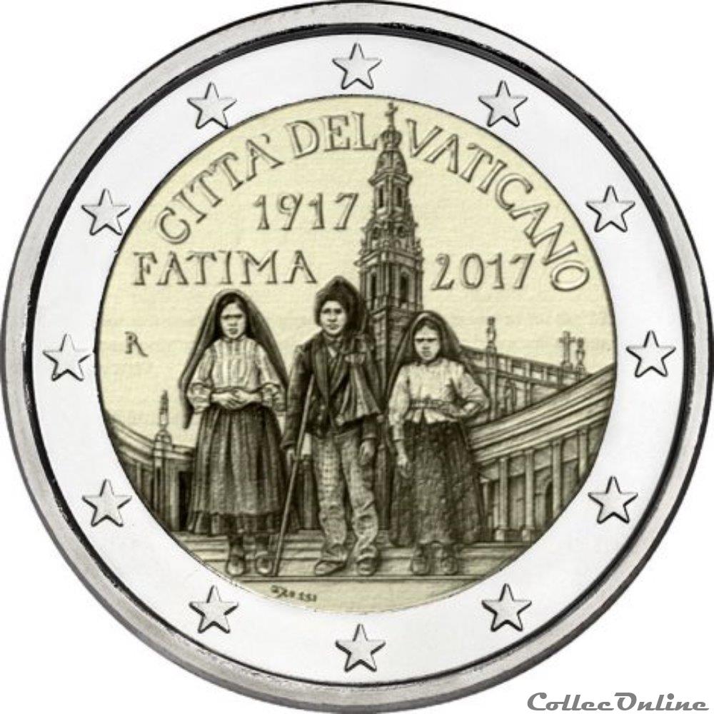 2 euro - Vatican 2017 monnaie 2 euro vatican 2017