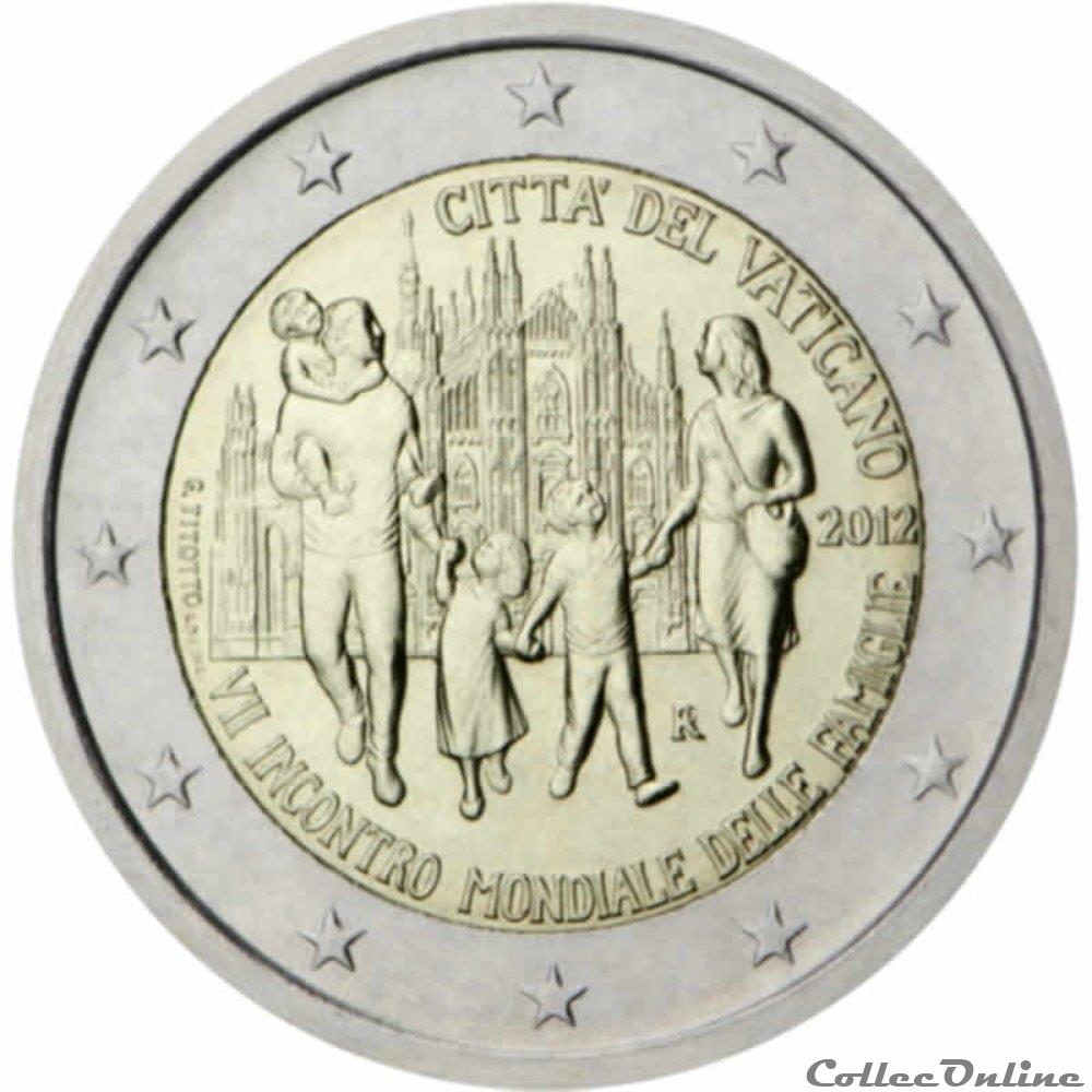 2 euro - Vatican 2012 monnaie 2 euro vatican 2012