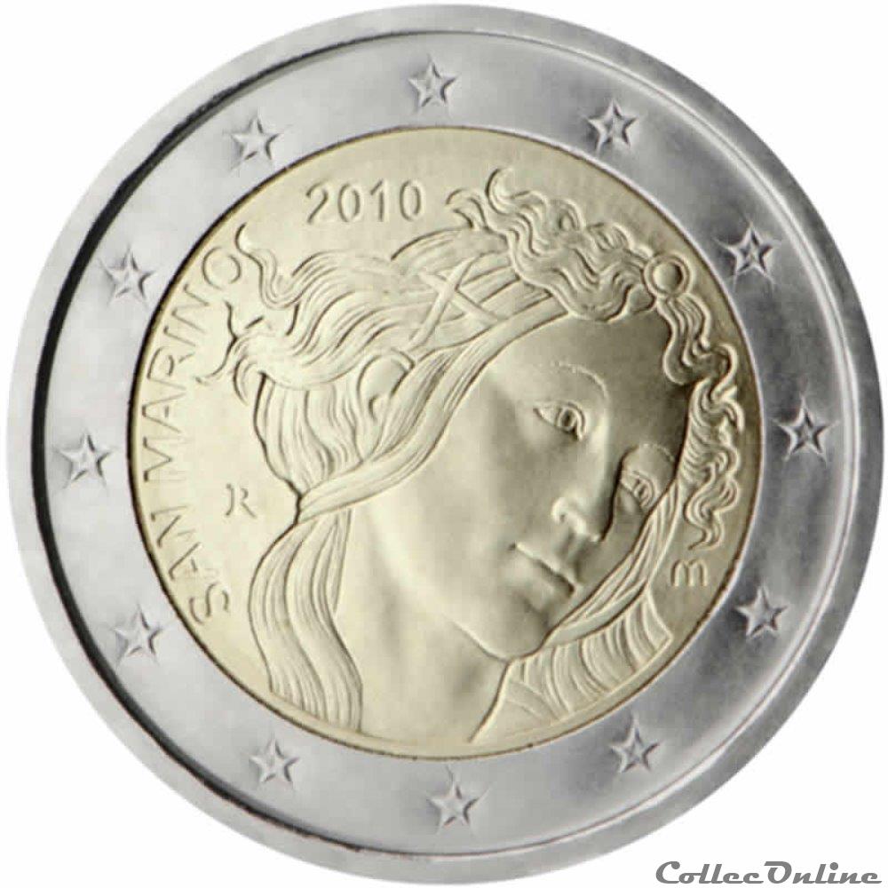 2 euro - Saint-Marin 2010 monnaie 2 euro saint marin 2010