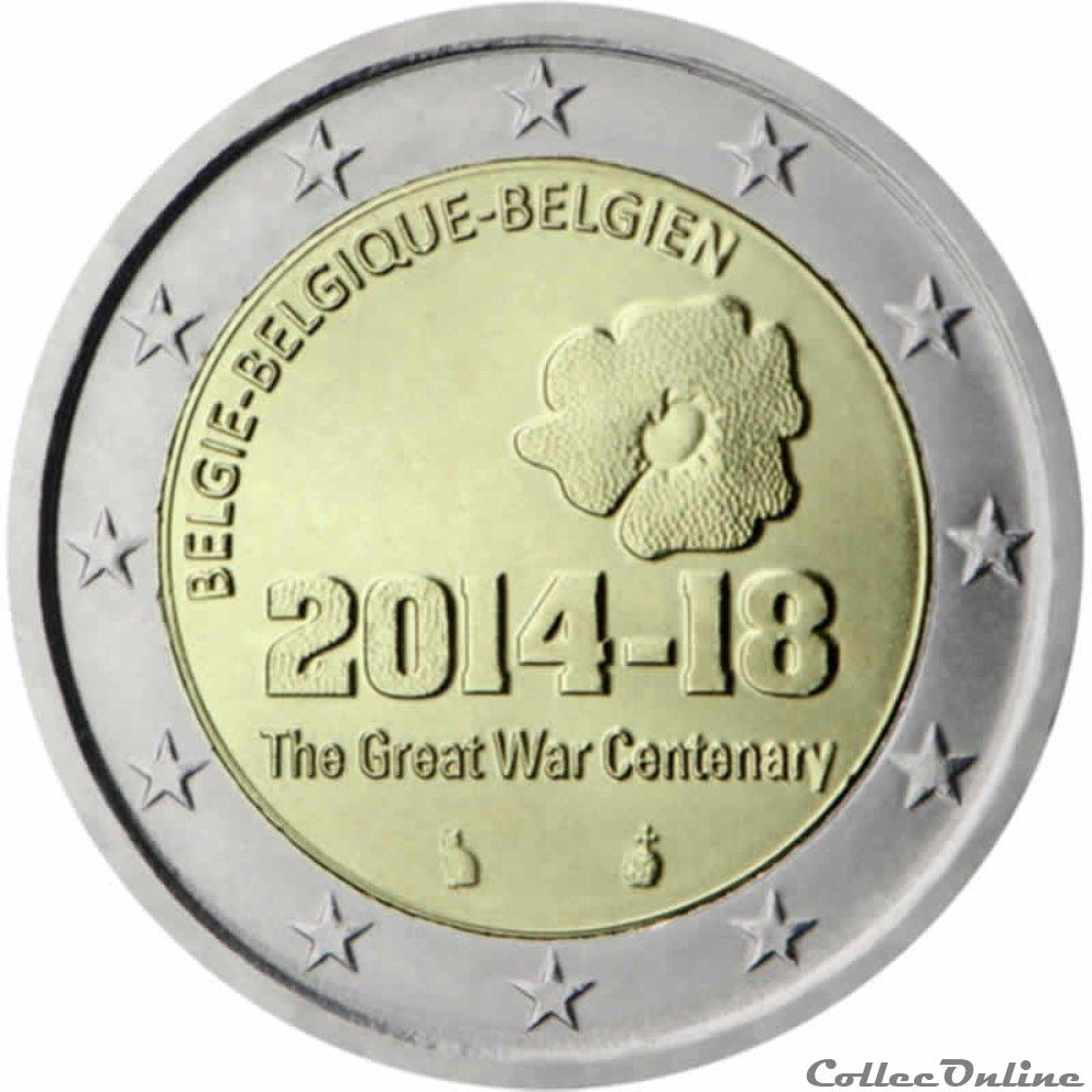 2 euro - Belgique 2014 monnaie 2 euro belgique 2014