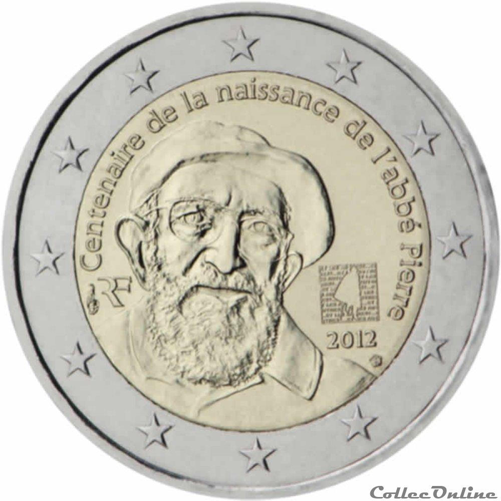 2 euro - France 2012 monnaie 2 euro france 2012
