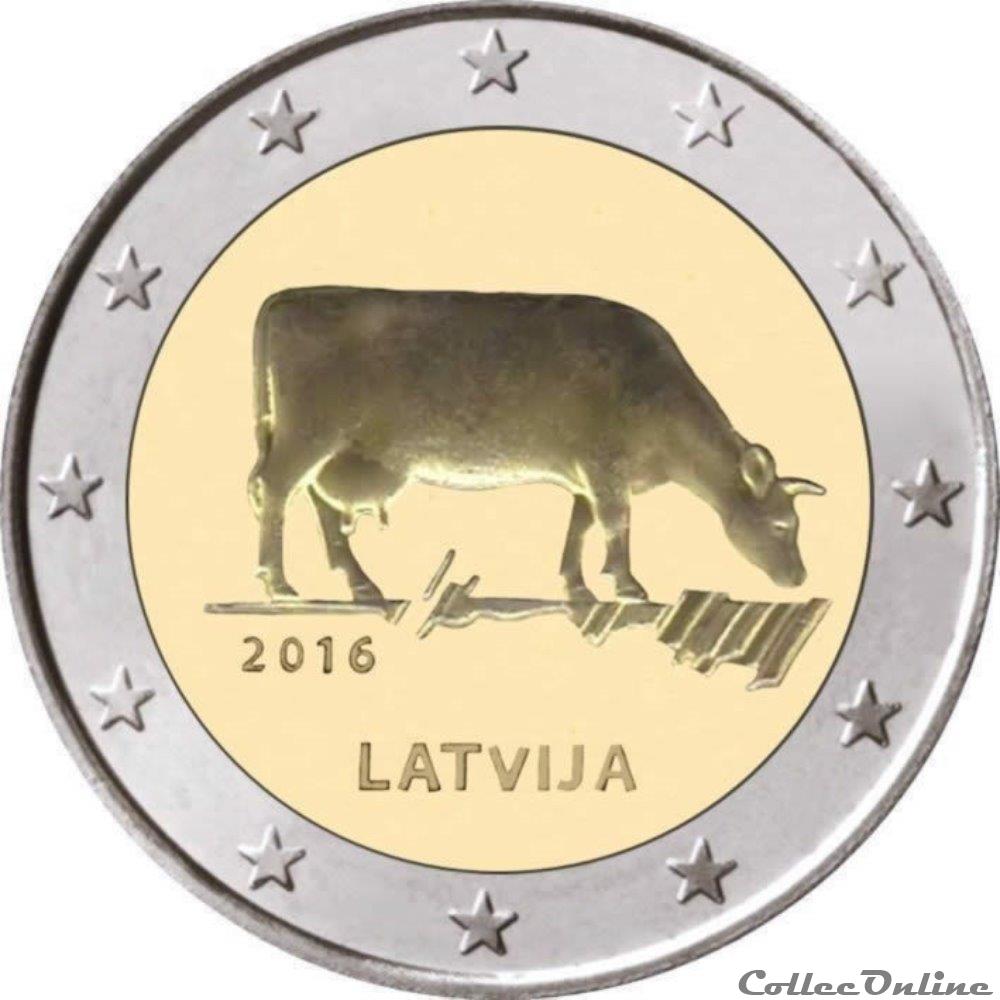 2 euro - Lettonie 2016 monnaie 2 euro lettonie 2016