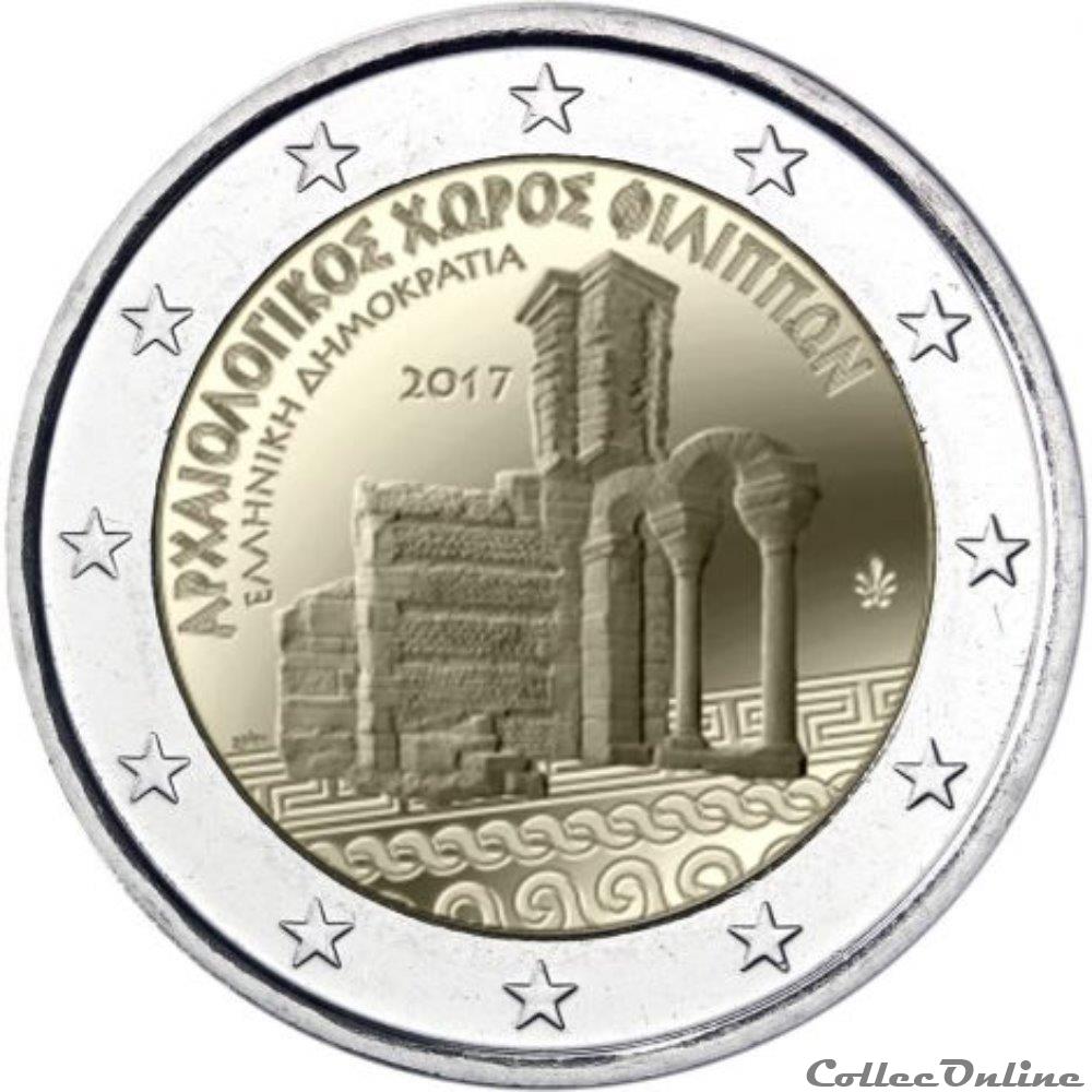 2 euro -Grèce 2017 monnaie 2 euro grece 2017