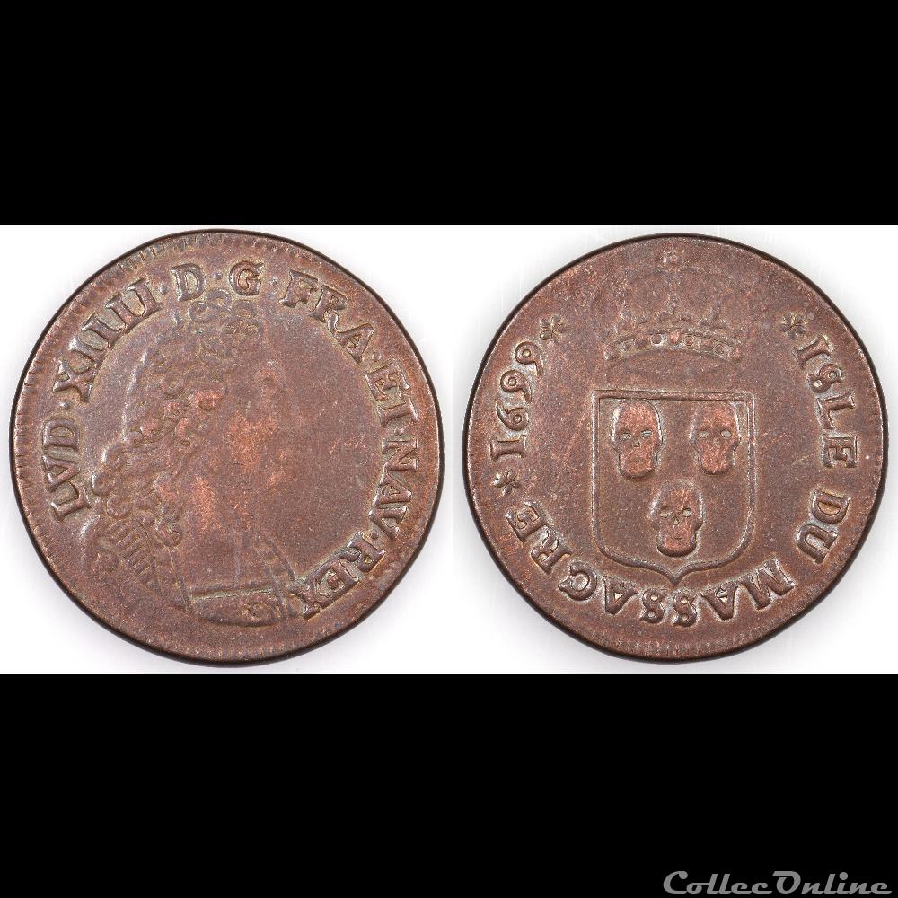 JETON ISLE DU MASSACRE (fantasy coin) monnaies colonies francaises jeton isle du massacre fantasy coin