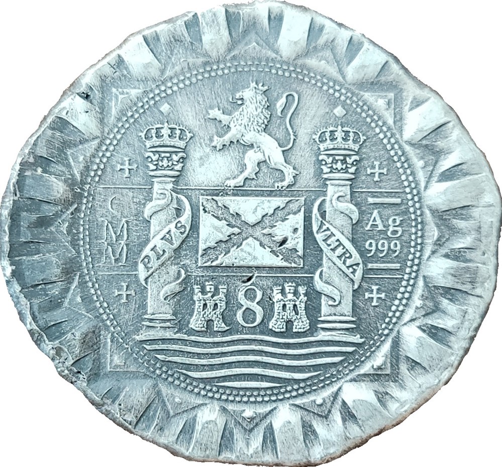 ronde en epis argent atocha reproduction