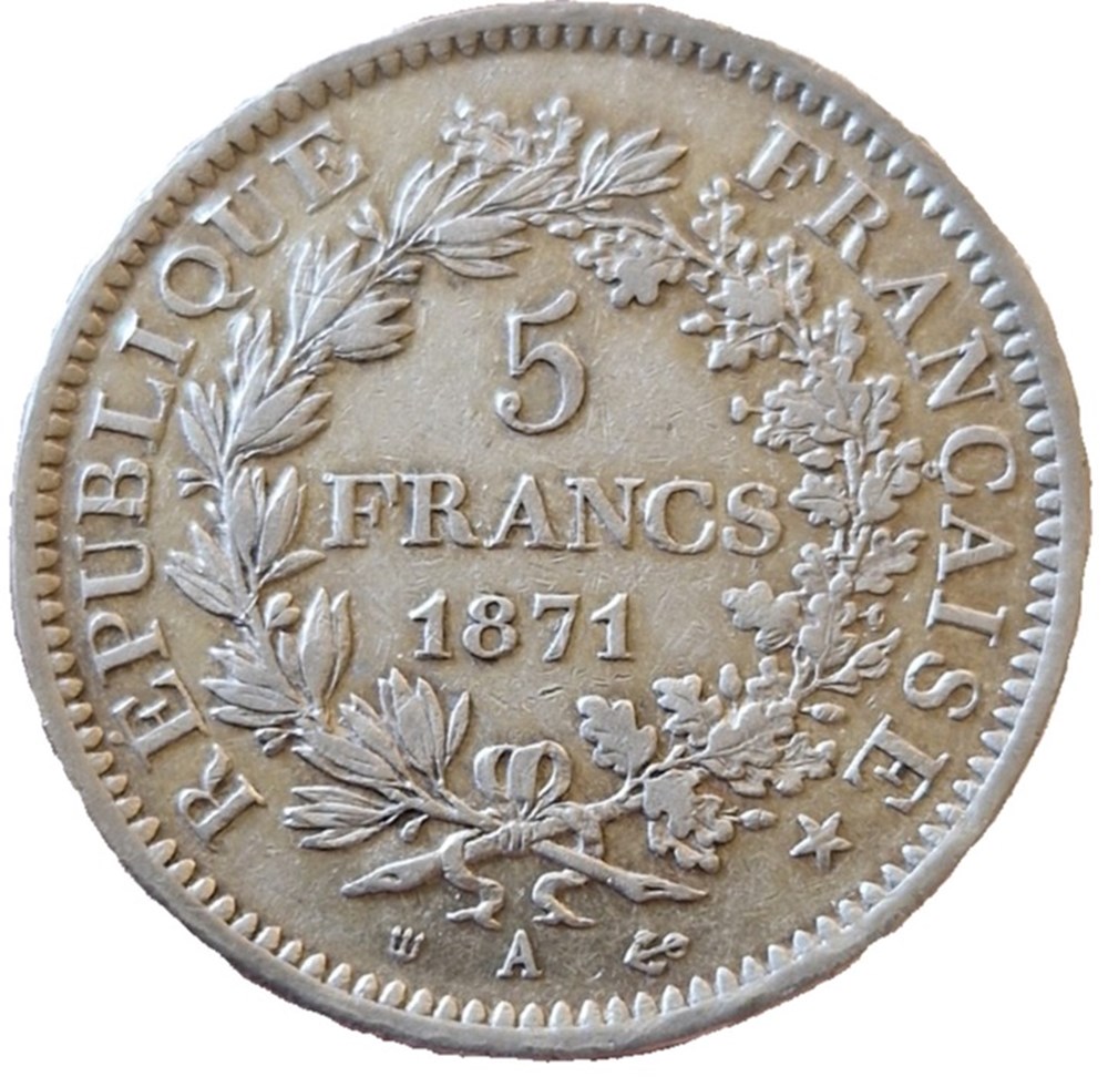 5 francs camelina