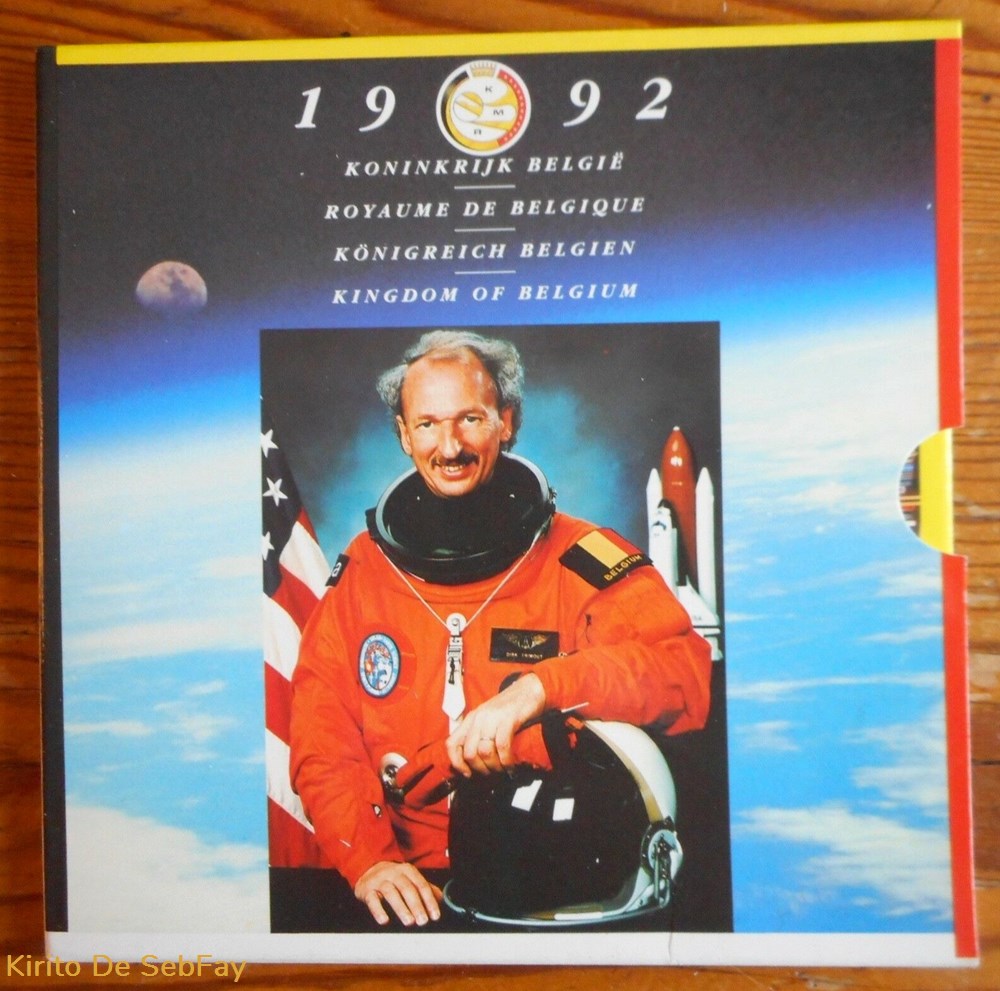 BELGIQUE - Coffret Dirk Frimout - 1992 monnaies monde belgique coffret dirk frimout 1992
