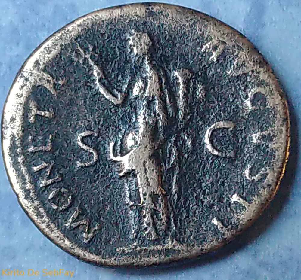 HADRIEN - MONETA - HYBRIDE monnaies antiques romaines imperiales republicaines hadrien moneta hybride