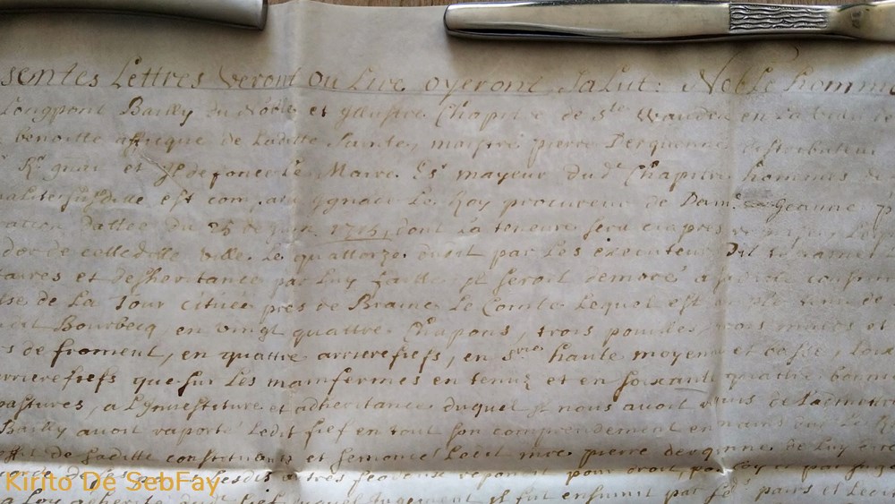 Lettre pour le Chapitre de Sainte Waudru, à Mons le 26 juin 1715 5 documents anciens lettre pour le chapitre de sainte waudru a mons le 26 juin 1715