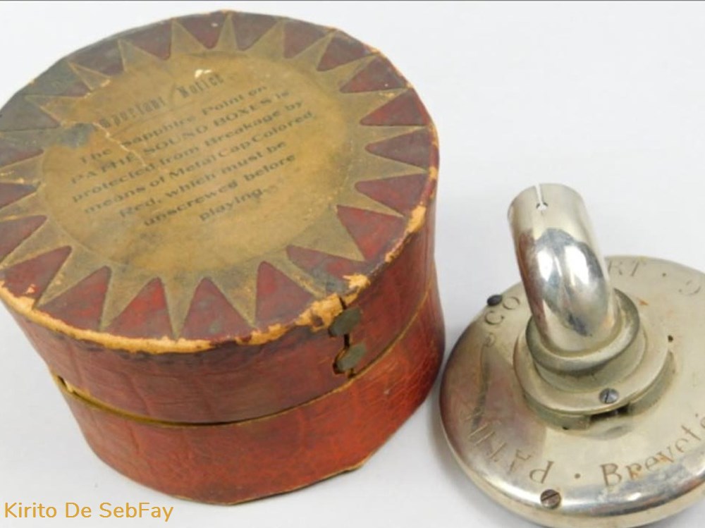 Gramophone Pathé Concert - Reproducer -1940 5 musique instruments disques vinyles gramophone pathe concert reproducer 1940