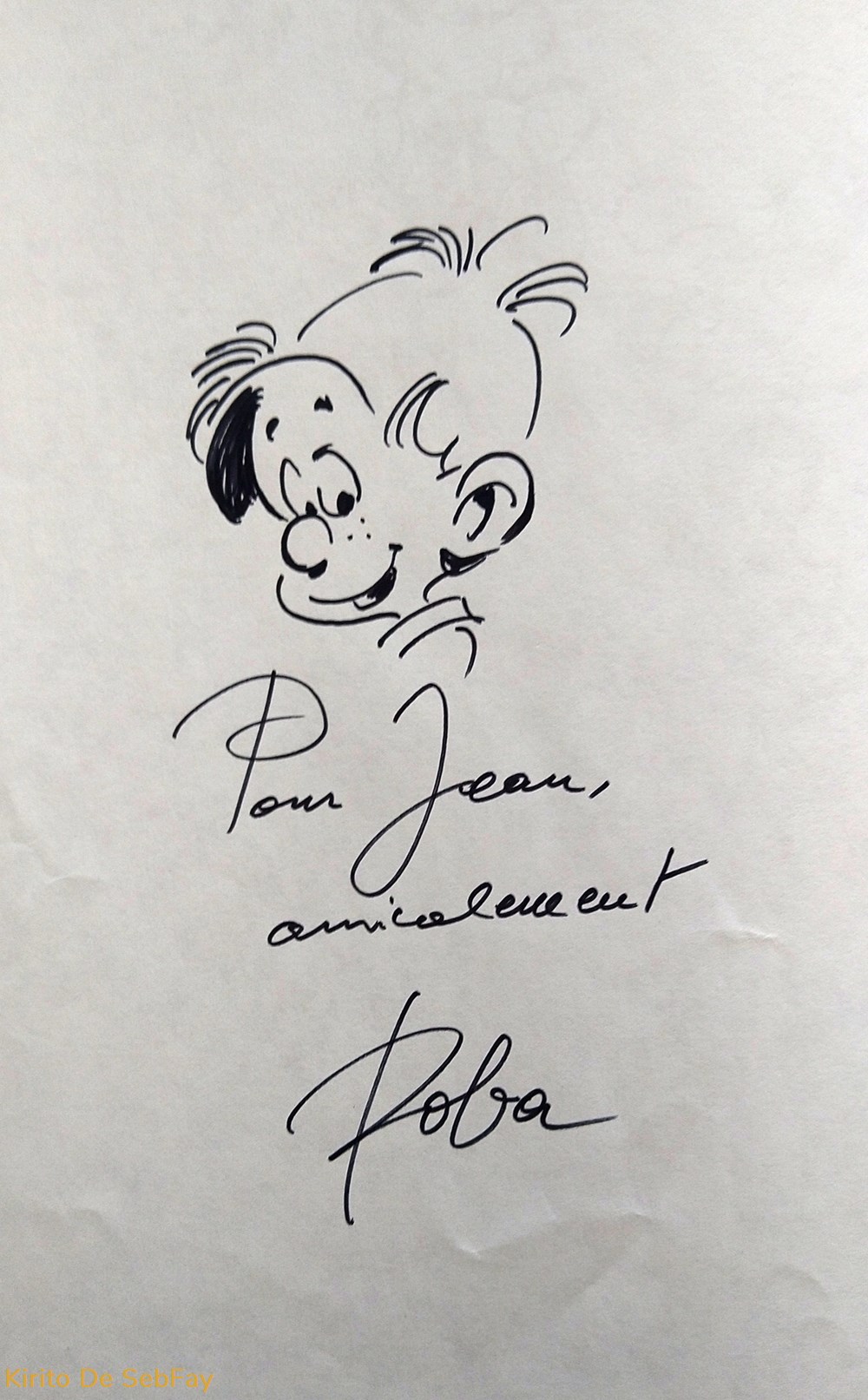 BD - Roba - Boule et Bill - Tu te rappelles, Bill ? + Dessin d'Auteur livres revues bd roba boule et bill tu te rappelles bill dessin auteur