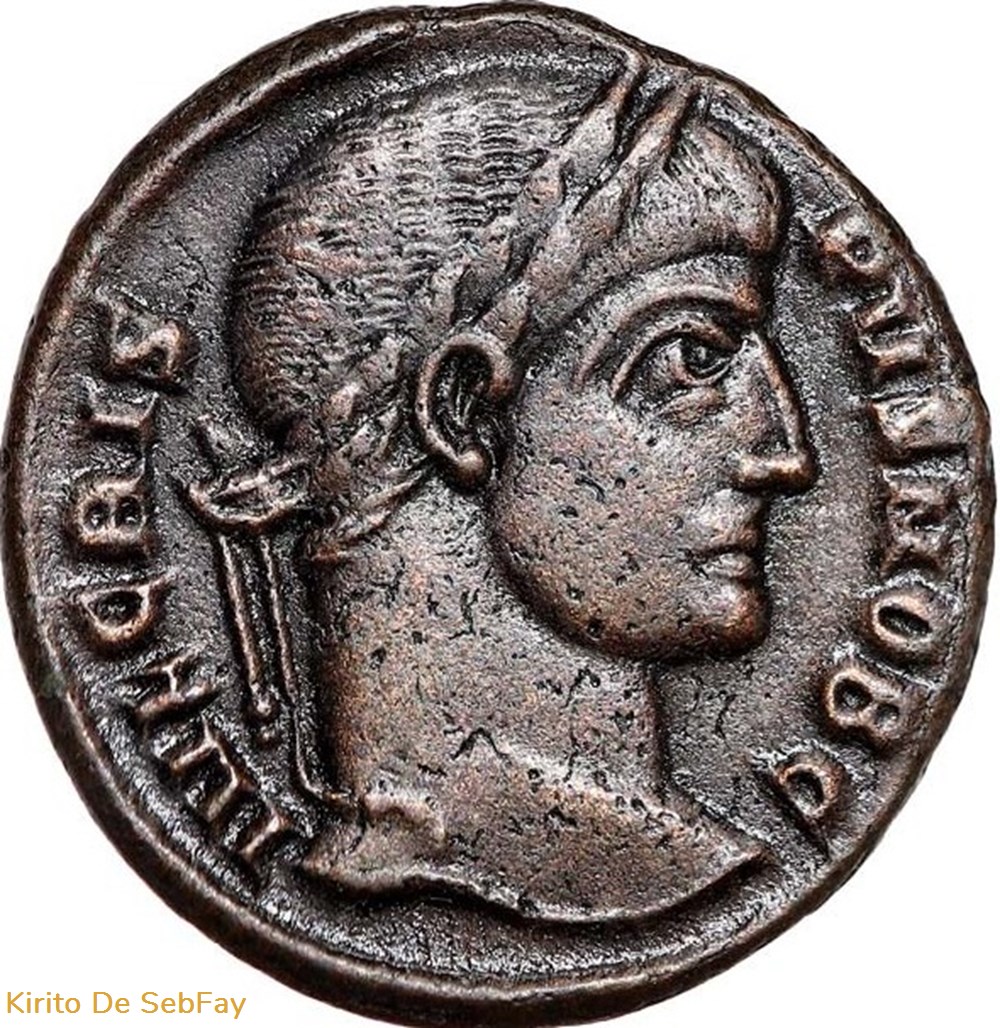 CRISPUS - CAESARVM NOSTRORVM monnaies antiques romaines imperiales et republicaines crispus caesarvm nostrorvm