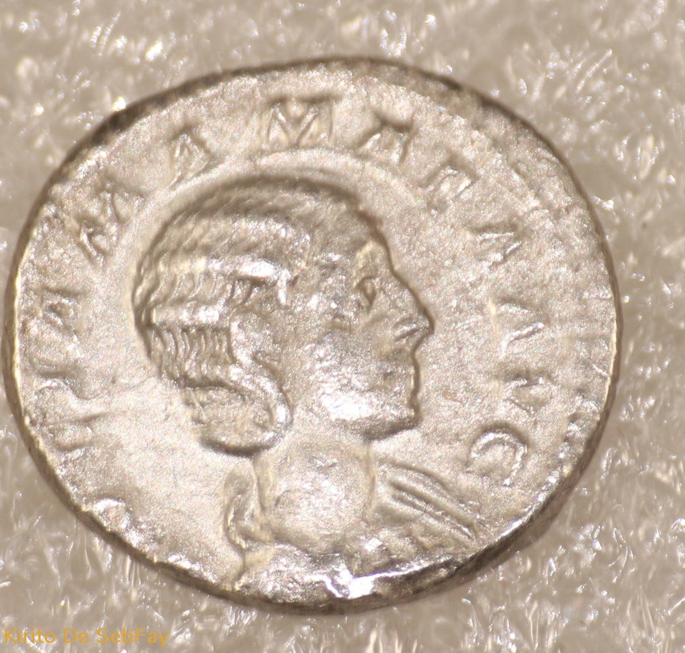 JULIA MAMEE - JUNON monnaies antiques romaines republicaines imperiales julia mamee junon