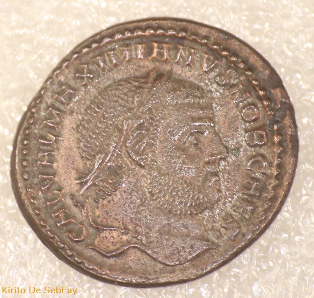 GALERE MAXIMIEN - GENIO monnaies antiques romaines republicaines imperiales galere maximien genio