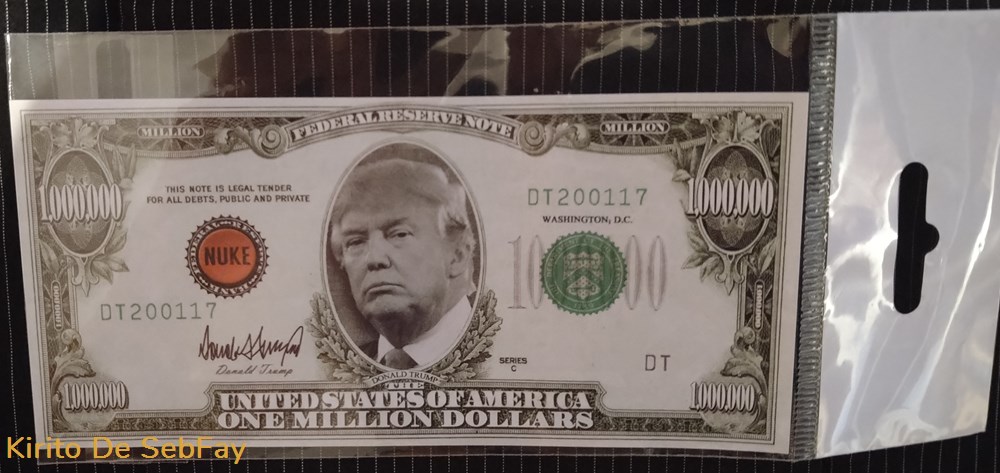 billets usa billet trump 1000000
