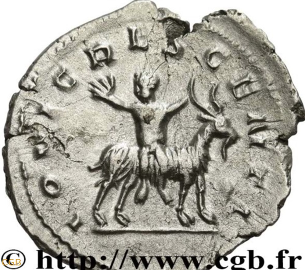 VALERIEN II - IOVI CRESCENTI monnaies antiques romaines imperiales et republicaines valerien ii iovi crescenti