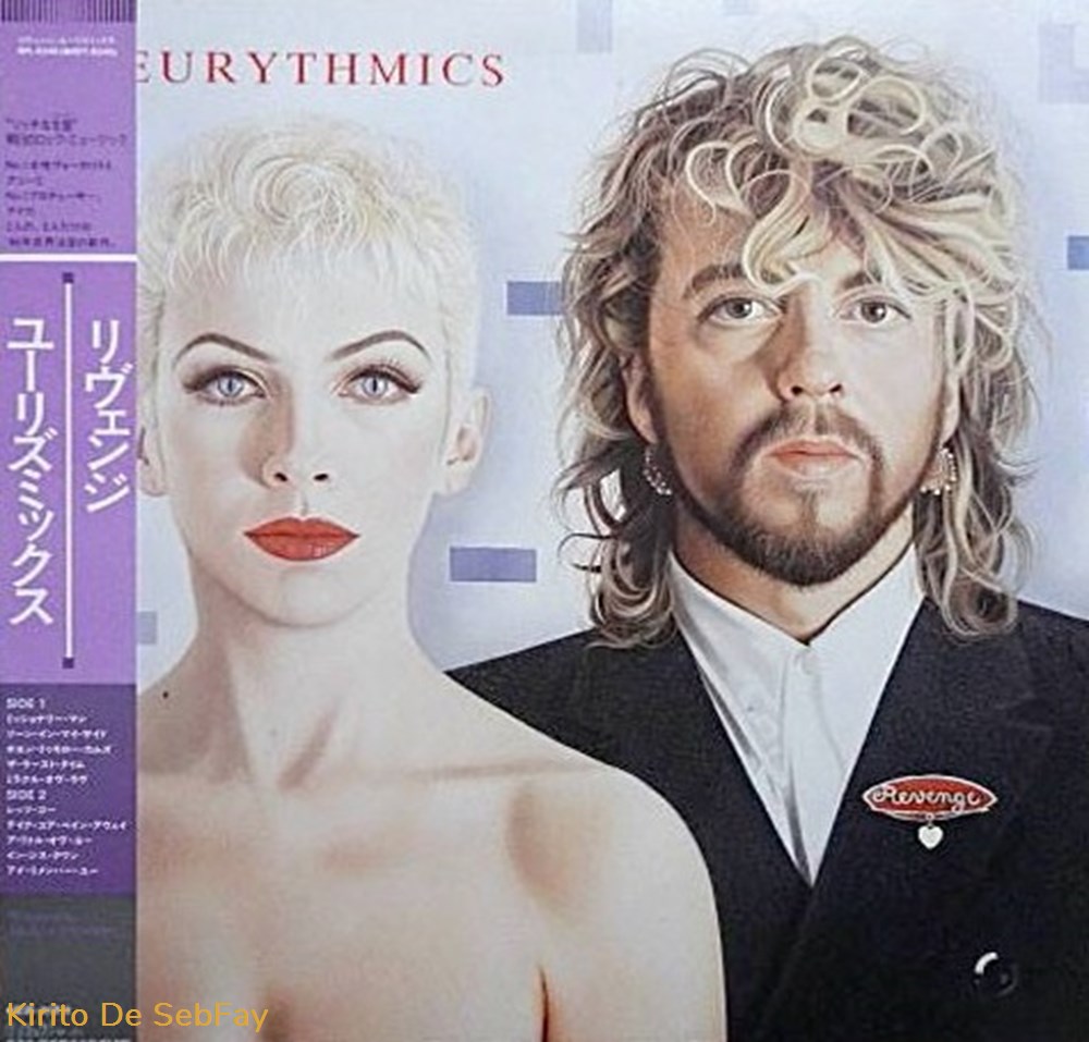musique instruments disques vinyles 33t eurythmics revenge pressage japonais