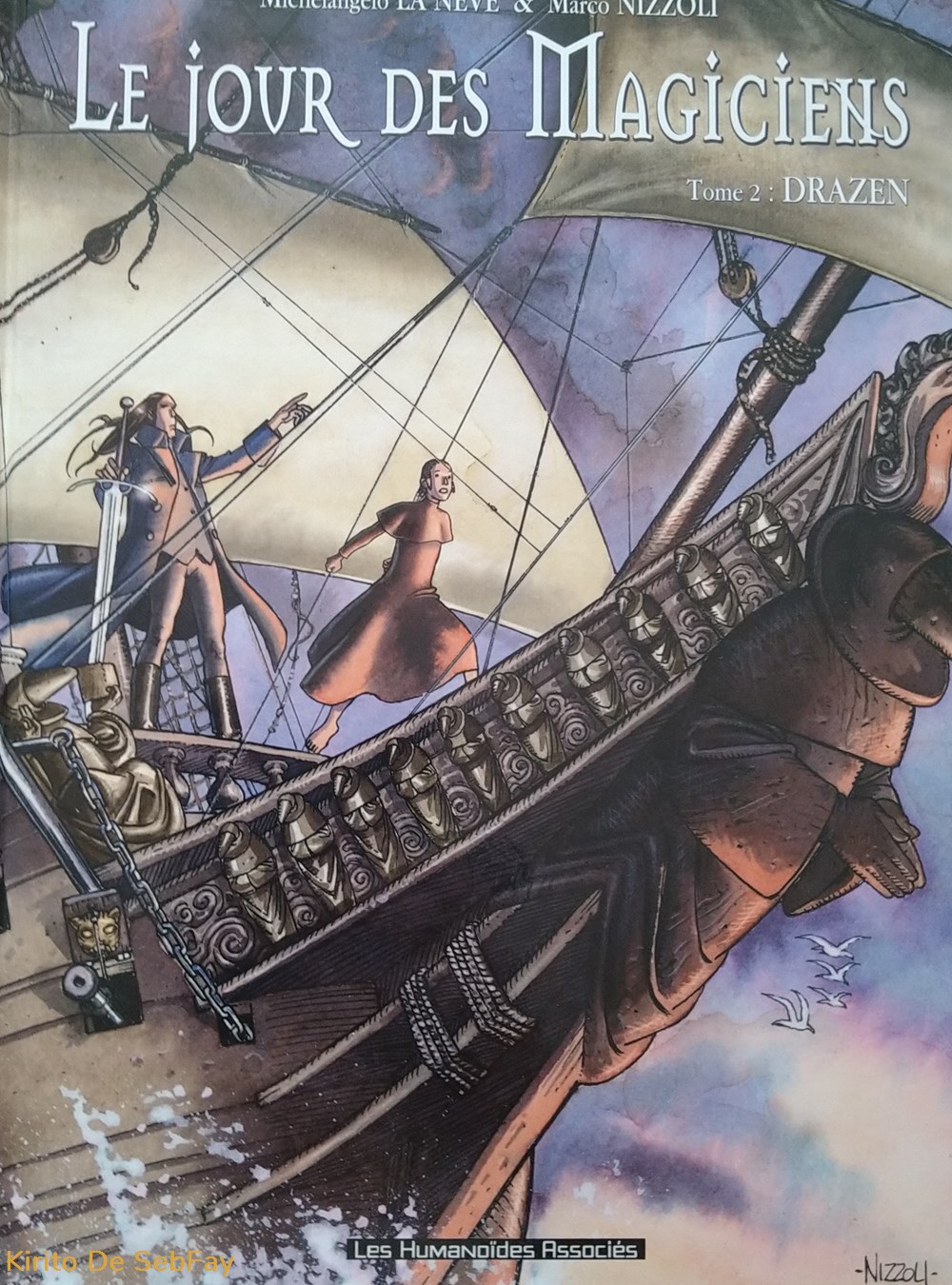BD - La Neve Nizzoli - Le jour des Magiciens - Tome 2 - Drazen livres revues bd la neve nizzoli le jour des magiciens tome 2 drazen